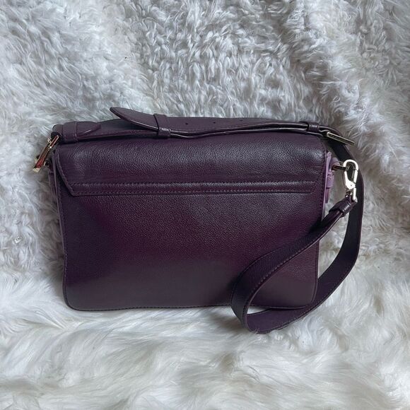 Kate Spade Carmel Court Kaela leather purple & lavender shoulder/ crossbody bag - Picture 6 of 16